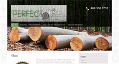 Desktop Screenshot of perfecttreesdallas.co